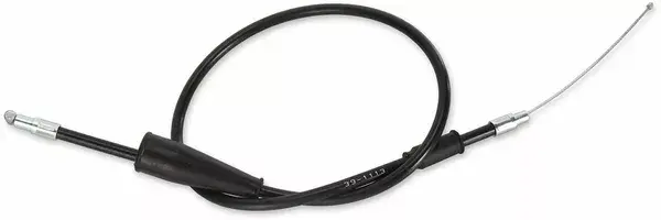 MOOSE OFFROAD HARD-PARTS ブラックビニール スロットルケーブル