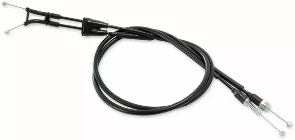 Câble d'accélérateur en vinyle noir MOOSE OFFROAD HARD-PARTS