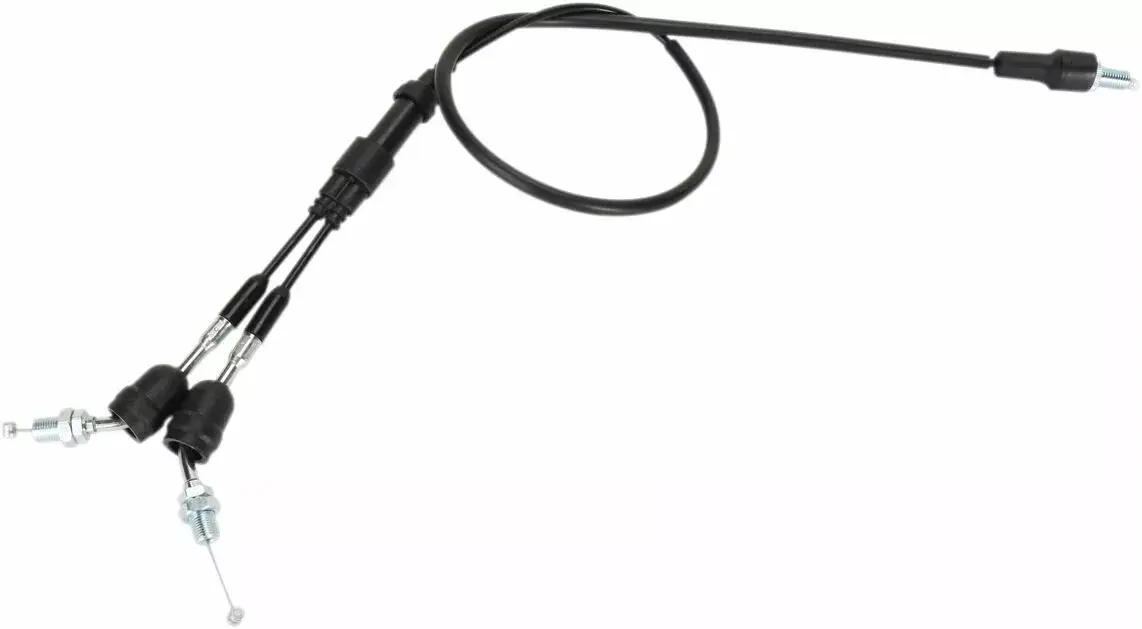 Cablu de accelerație din vinil negru MOOSE OFFROAD HARD-PARTS