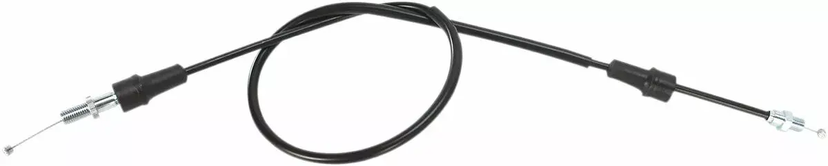 Câble d'accélérateur en vinyle noir MOOSE OFFROAD HARD-PARTS