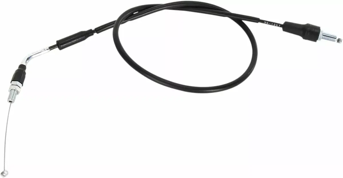 Câble d'accélérateur en vinyle noir MOOSE OFFROAD HARD-PARTS