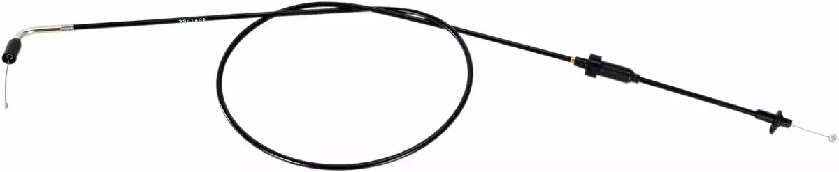 Câble d'accélérateur en vinyle noir MOOSE OFFROAD HARD-PARTS