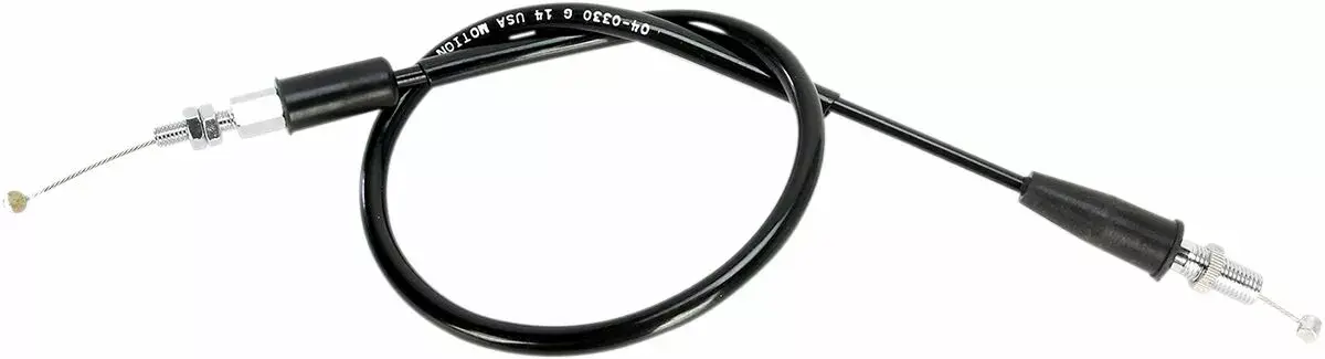 블랙 비닐 가속 케이블 MOTION PRO