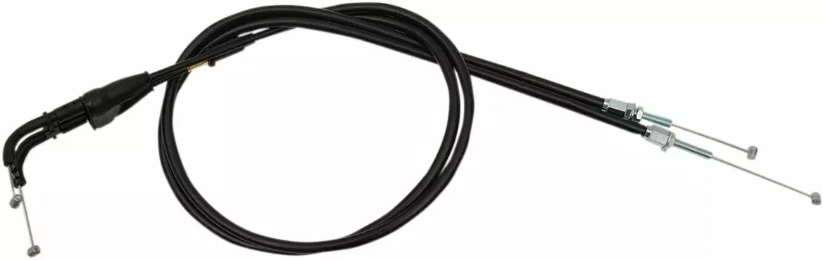 Câble d'accélérateur en vinyle noir MOOSE OFFROAD HARD-PARTS