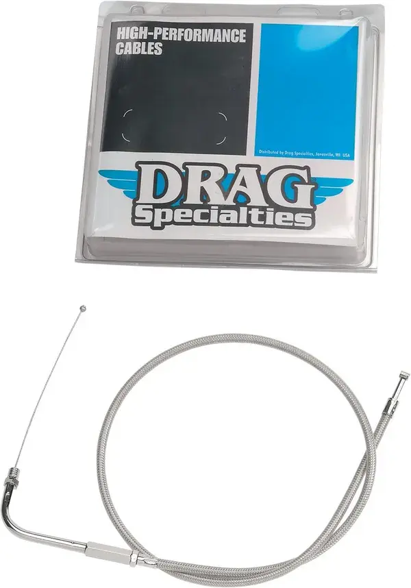 Leerlaufzug verkleidet Edelstahl Drag Specialties