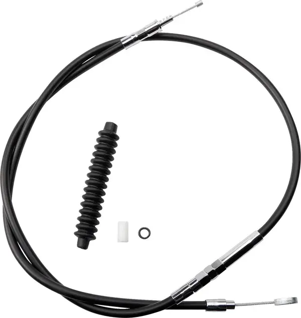 Câble d'embrayage haute efficacité en vinyle noir DRAG SPECIALTIES