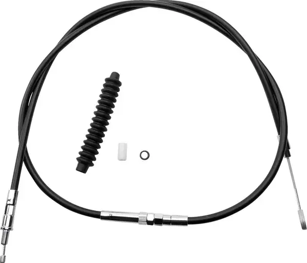 Cable de embrague de alta eficiencia en vinilo negro DRAG SPECIALTIES