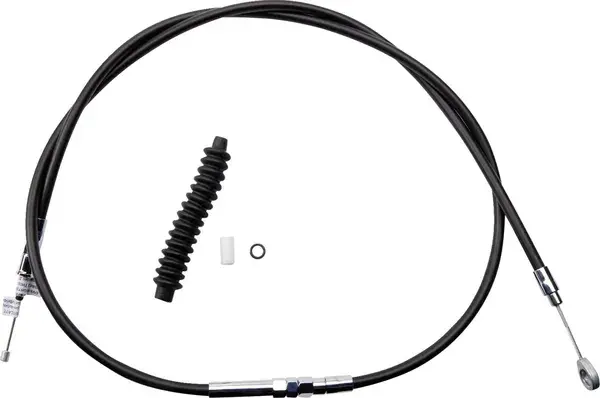 Câble d'embrayage haute efficacité en vinyle noir DRAG SPECIALTIES