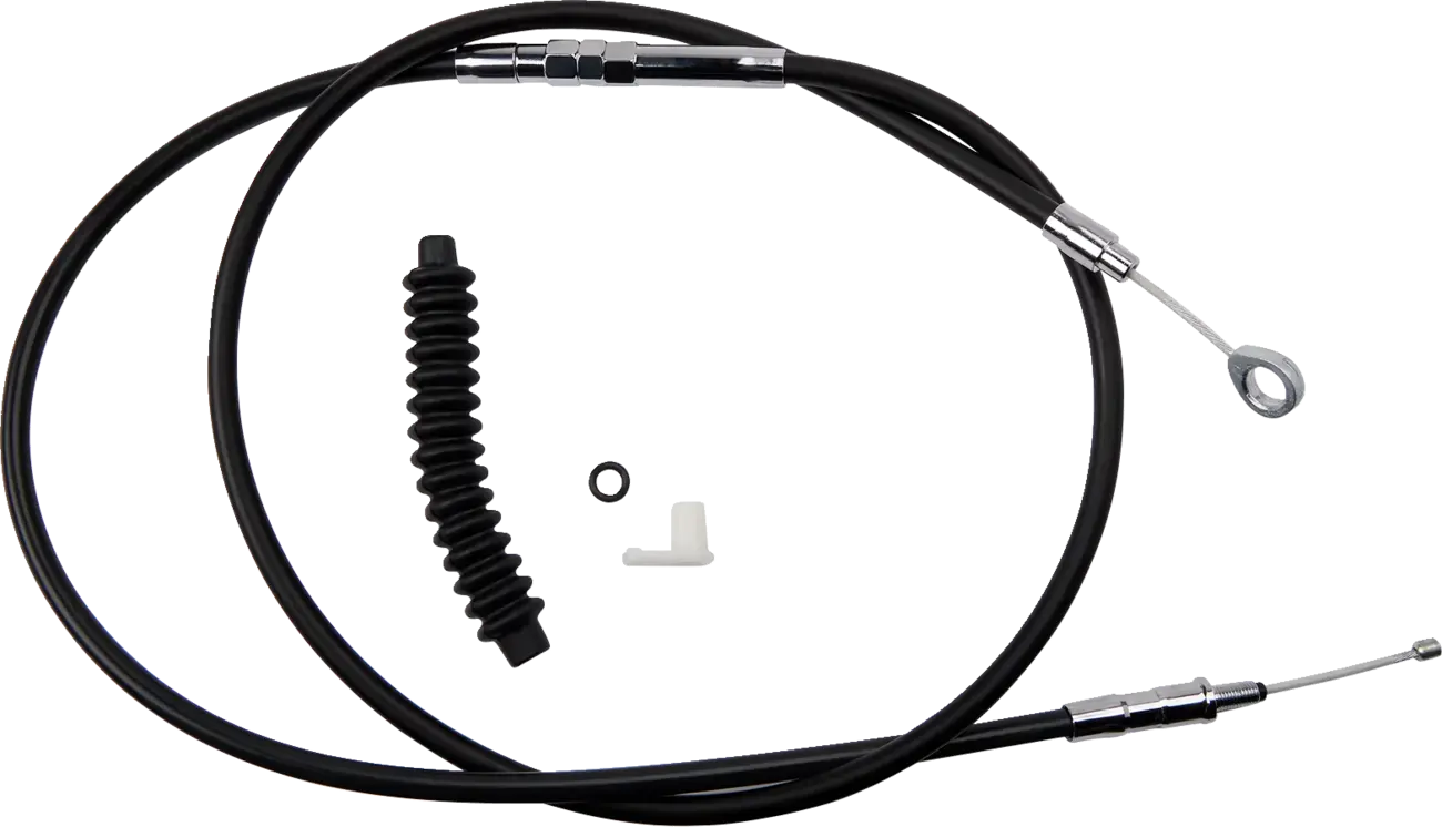 Cable de embrague alta eficiencia en vinilo negro DRAG SPECIALTIES