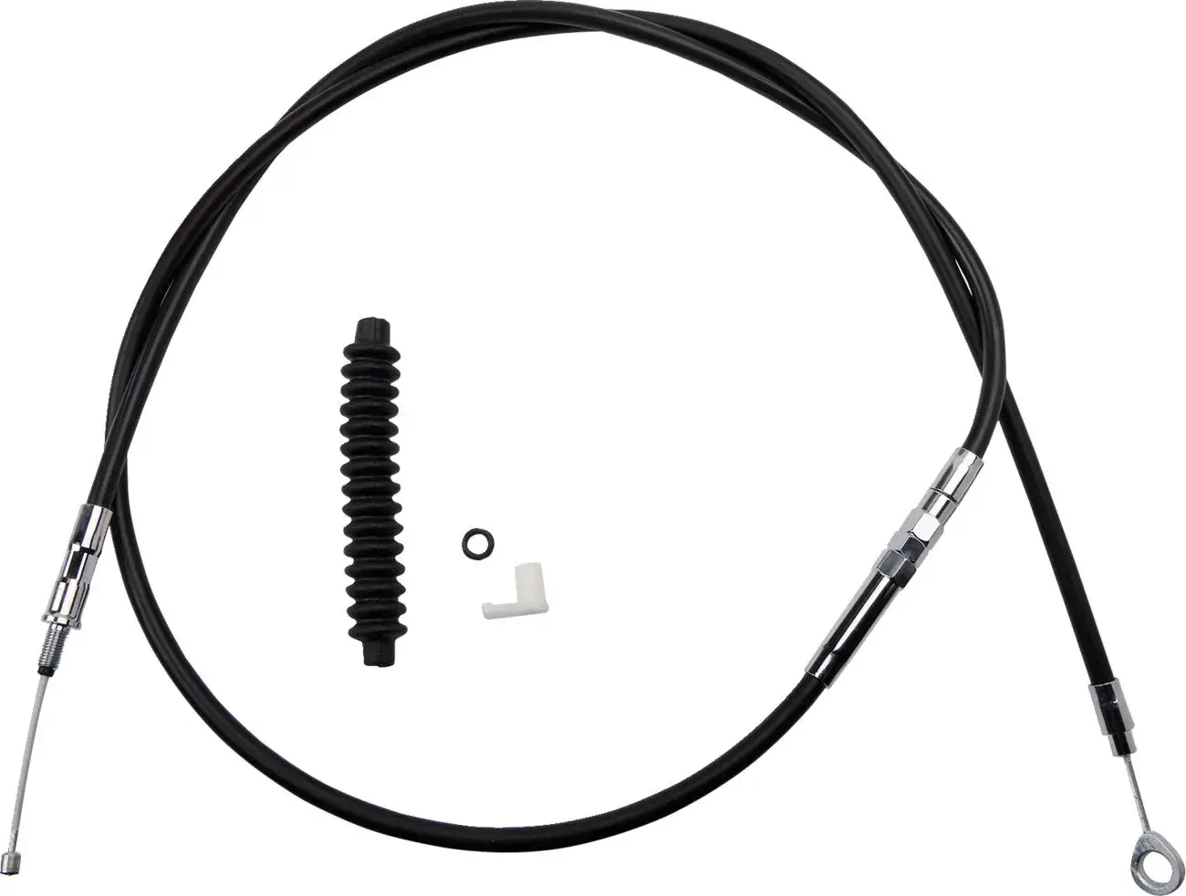Câble d'embrayage haute efficacité en vinyle noir DRAG SPECIALTIES