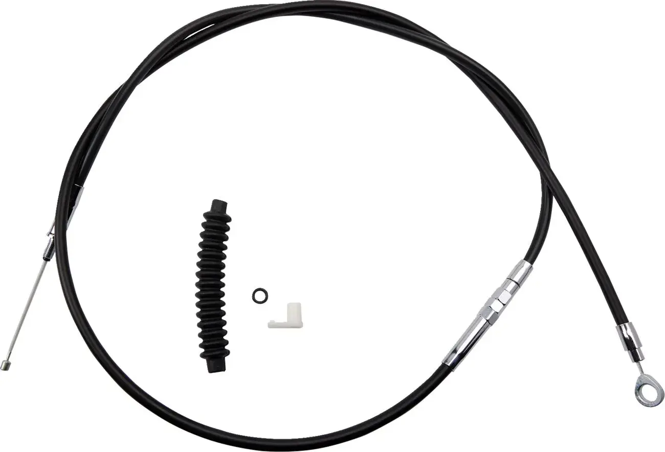 High Efficiency Black Vinyl Clutch Cable Drag Specialties