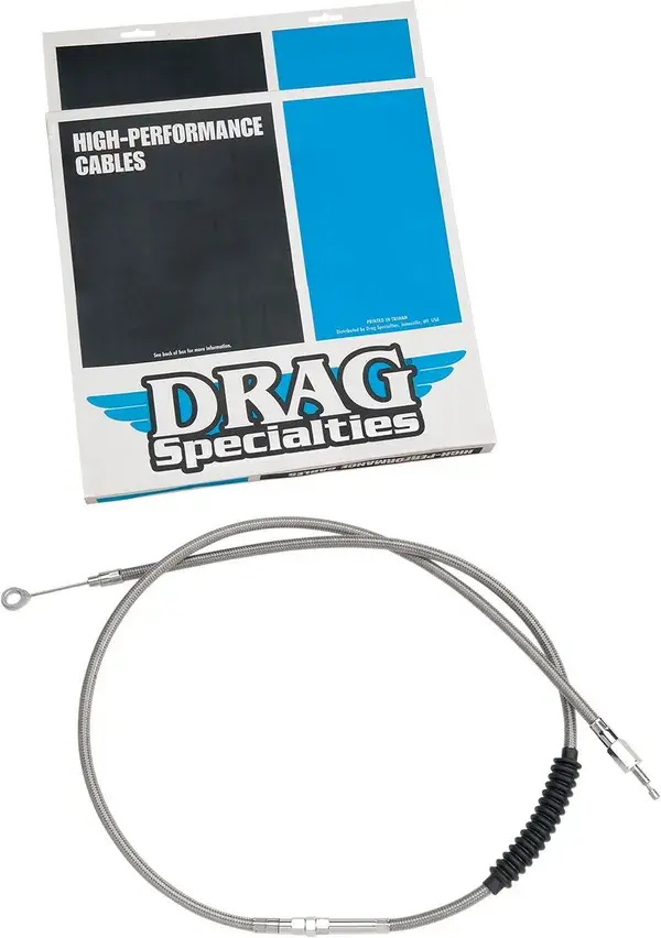 고효율 스테인리스 스틸 브레이드 클러치 케이블 DRAG SPECIALTIES