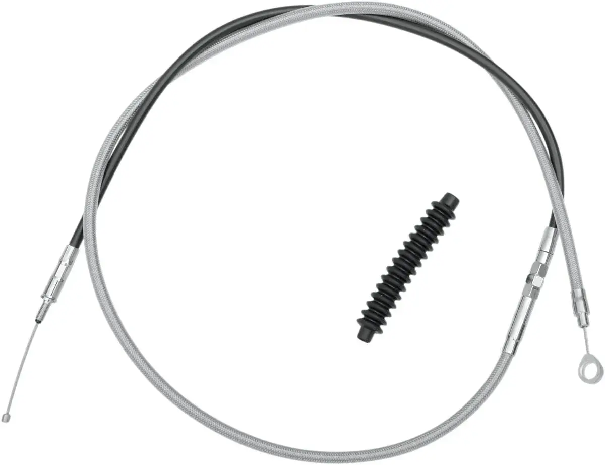 Hochleistungs-Kupplungszug aus geflochtenem Edelstahl DRAG SPECIALTIES