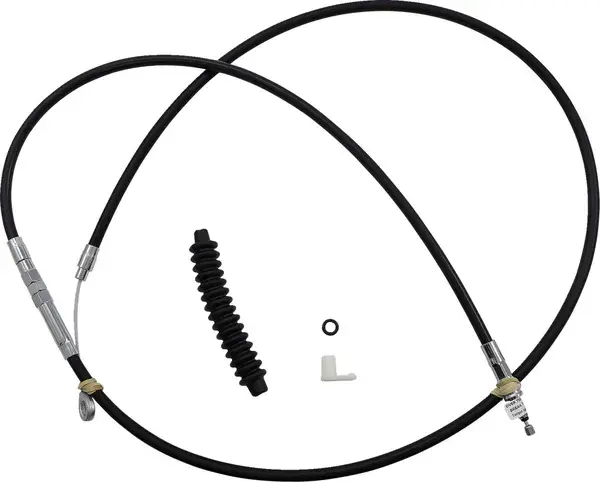 Câble d'embrayage haute efficacité en vinyle noir DRAG SPECIALTIES