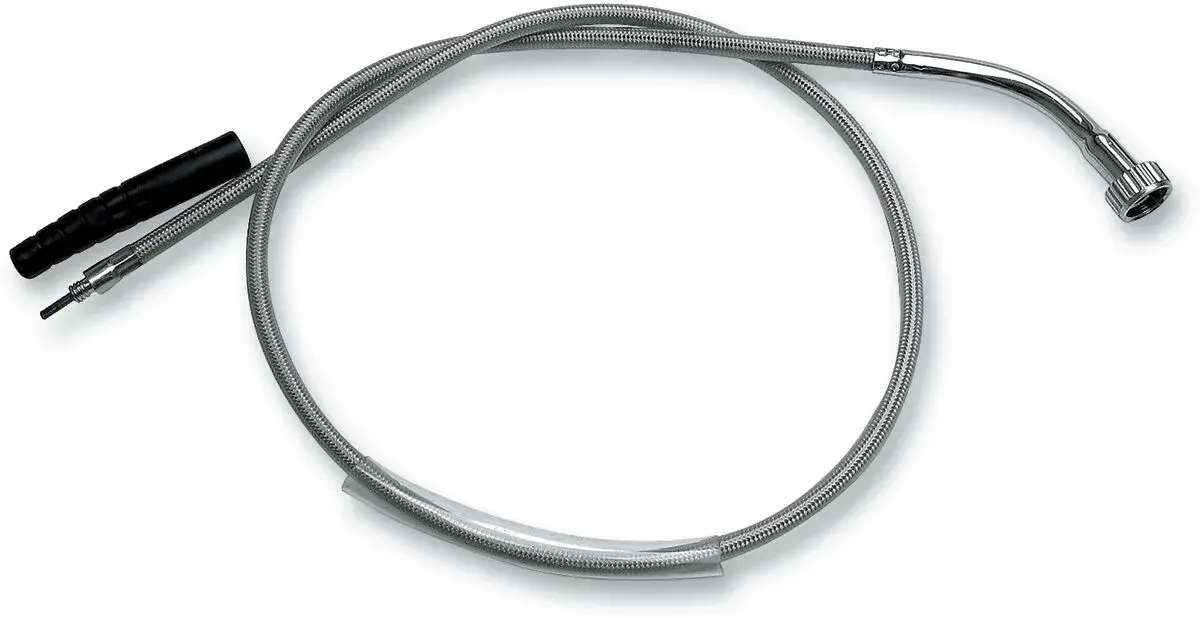 Câble de compteur en acier inoxydable tressé Armor Coat MOTION PRO pour Harley-Davidson