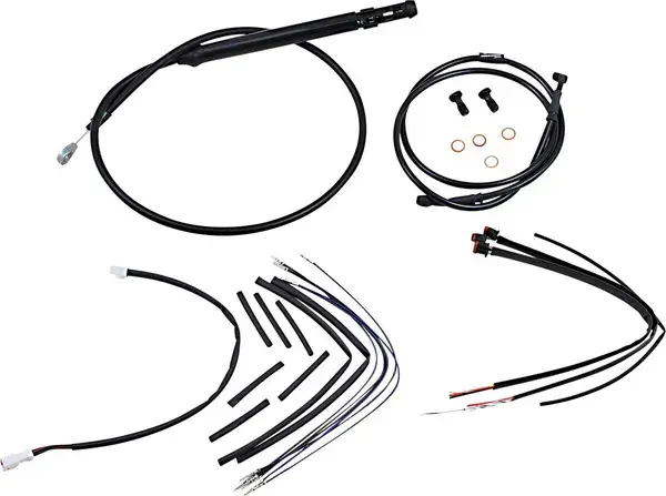 Plastiksæt BURLY BRAND CNTRL FX 12 APE BLK