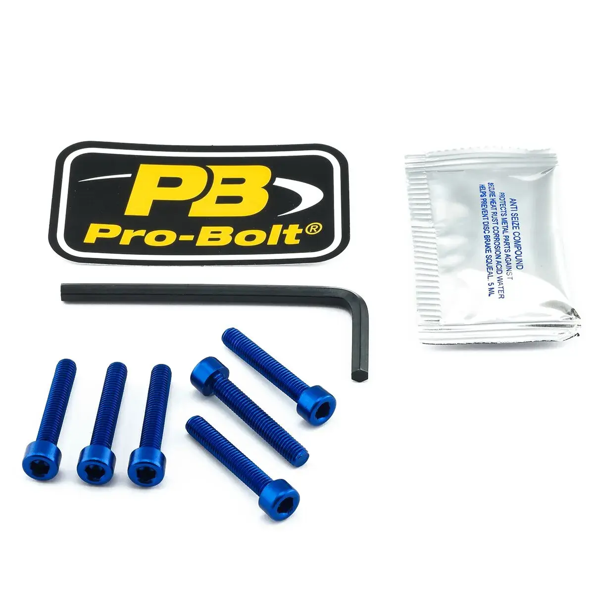 Kit de bouchon d'essence en aluminium PRO BOLT