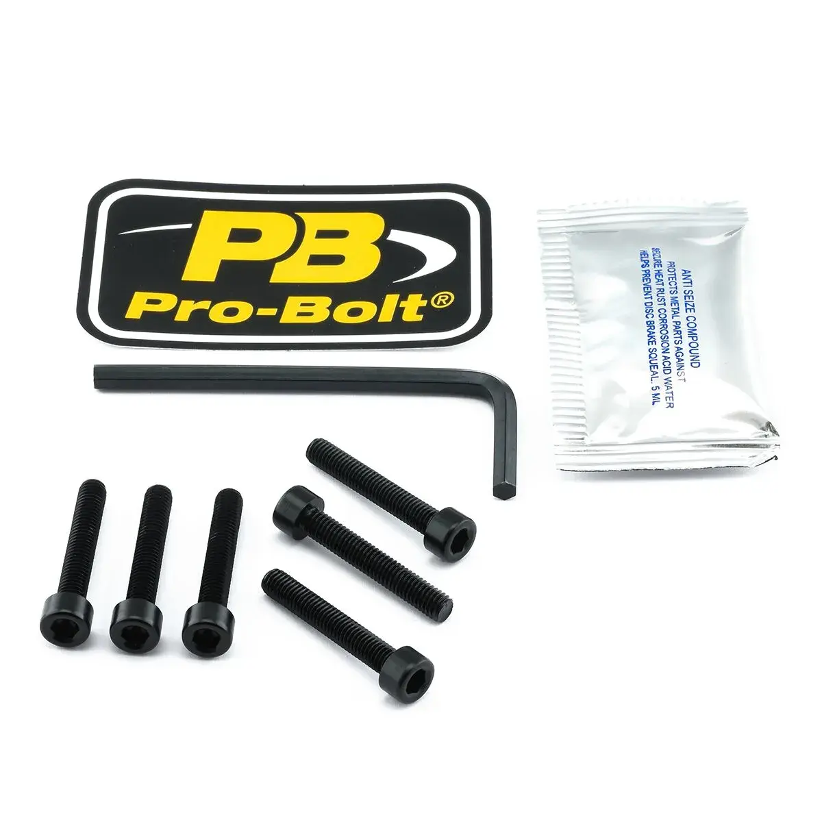 Kit de bouchon d'essence en aluminium PRO BOLT