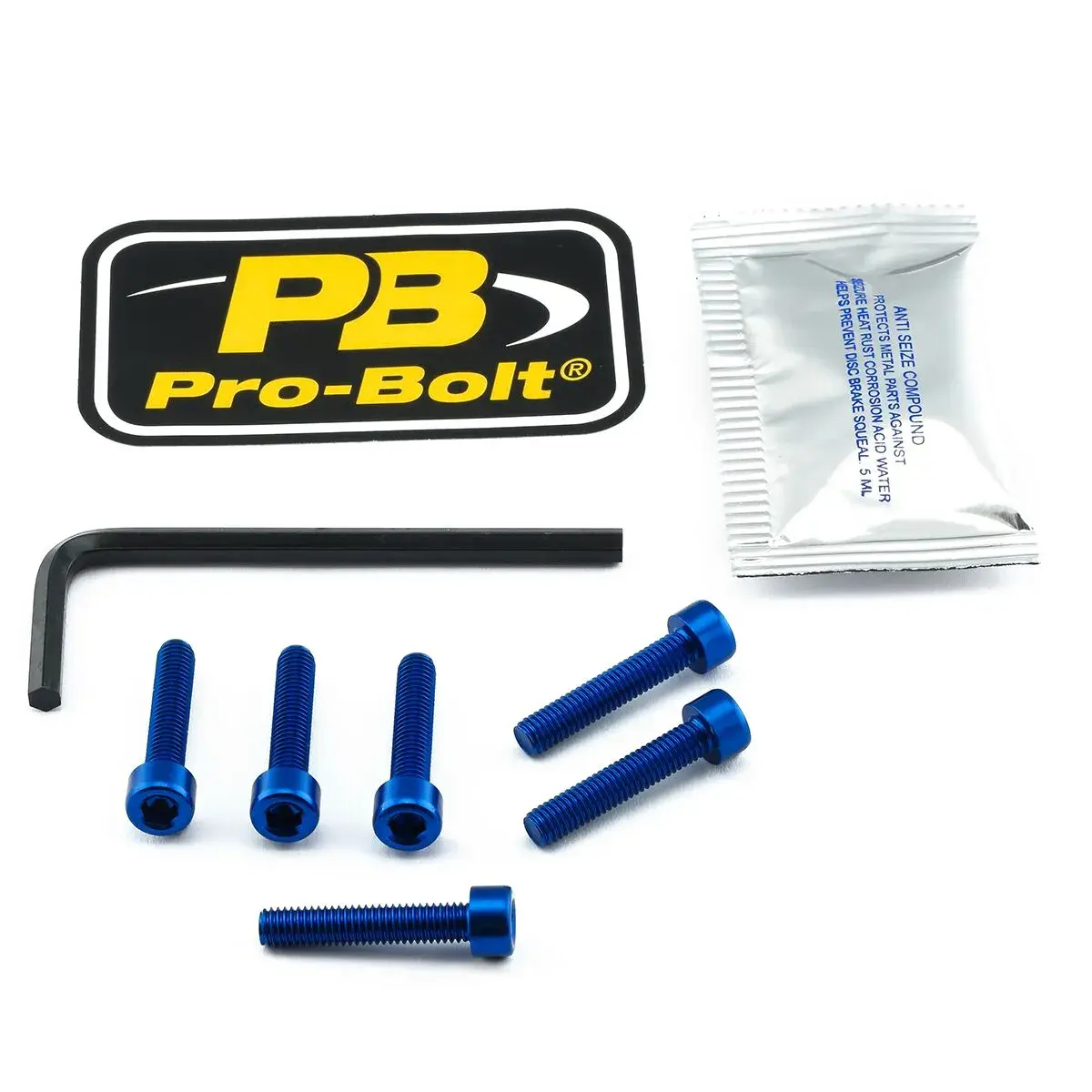 프로 볼트(PRO BOLT) 알루미늄 연료탱크 캡 키트