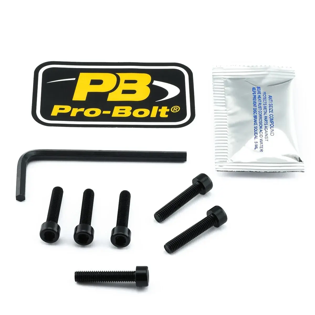 Kit de bouchon d'essence en aluminium PRO BOLT