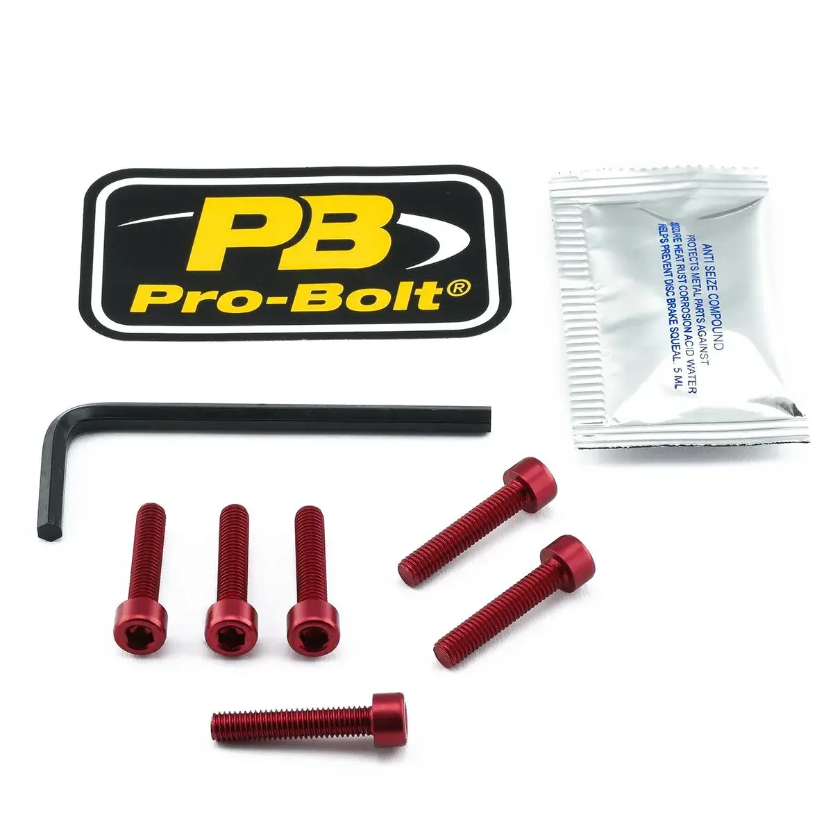 Kit de bouchon d'essence en aluminium PRO BOLT