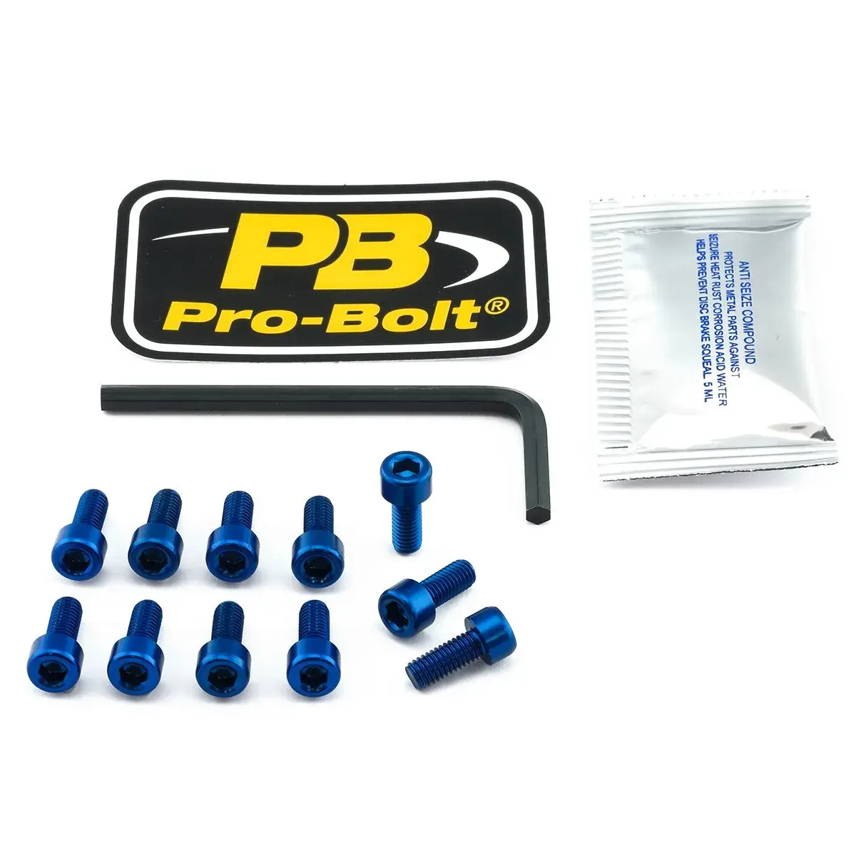 Kit de bouchon d'essence en aluminium PRO BOLT