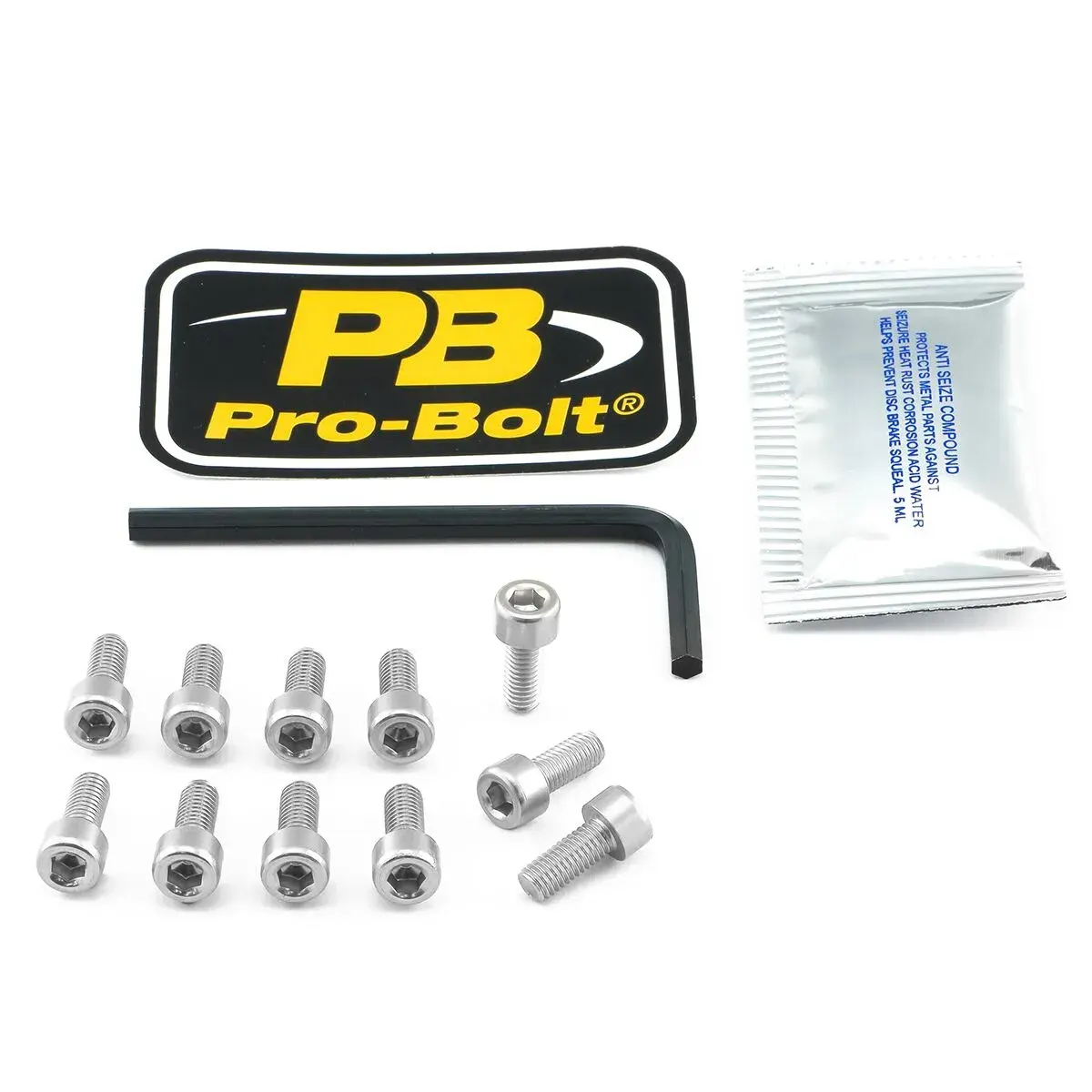 Kit Bouchon de Réservoir PRO BOLT Bolt Argent