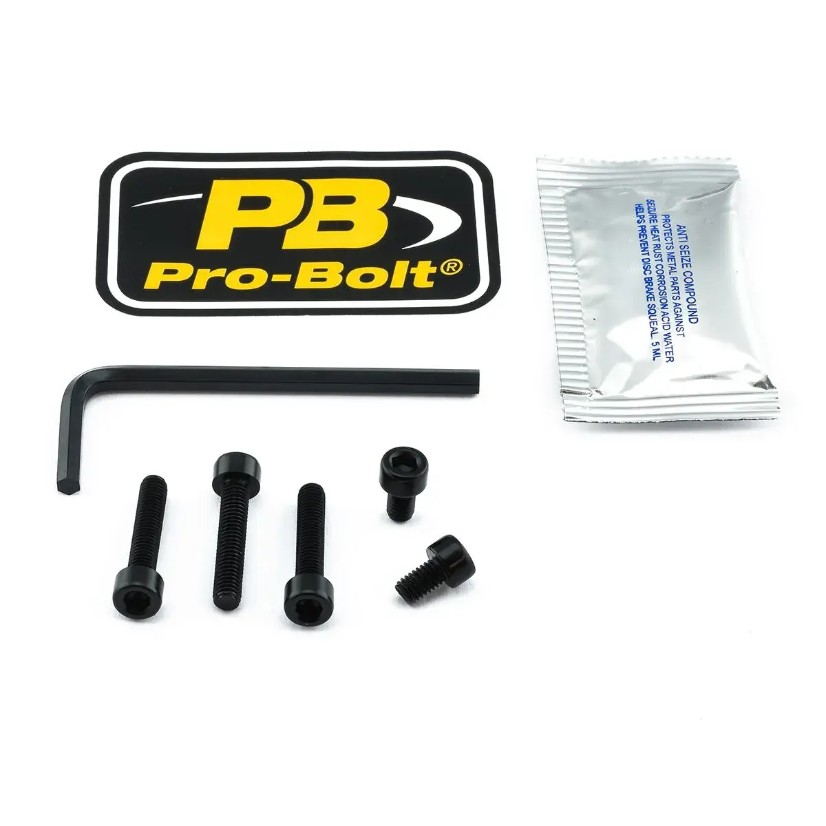 Πώμα δεξαμενής Bolt kit μαύρο