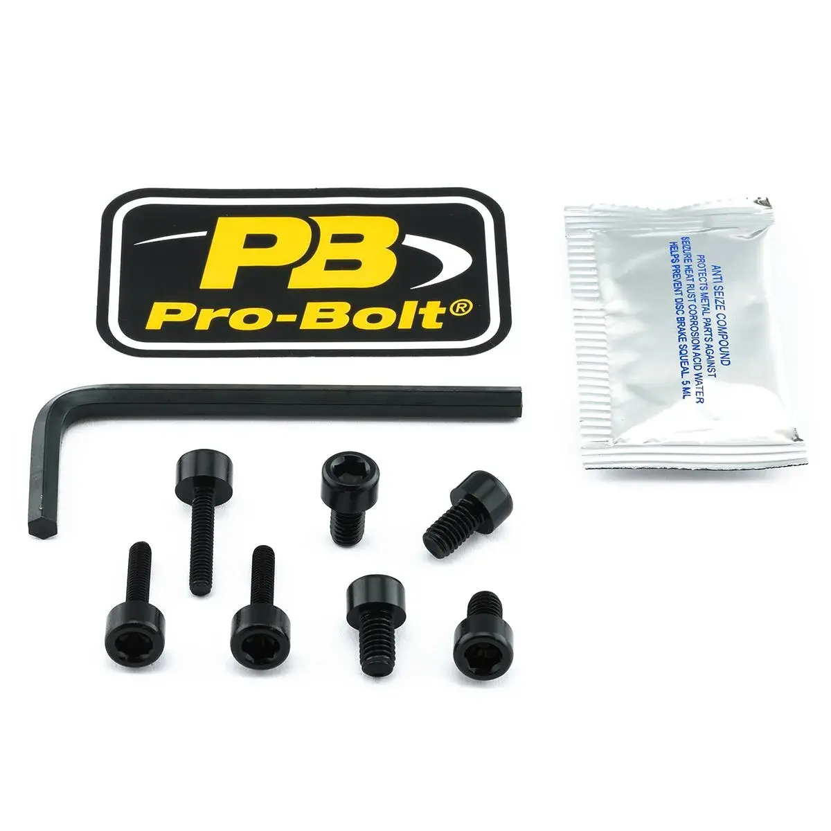 PRO BOLT 燃料タンクキャップ ボルトキット ブラック