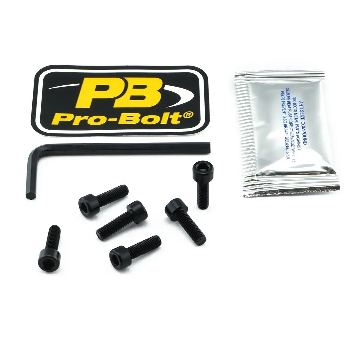 Kit bouchon réservoir noir Pro Bolt