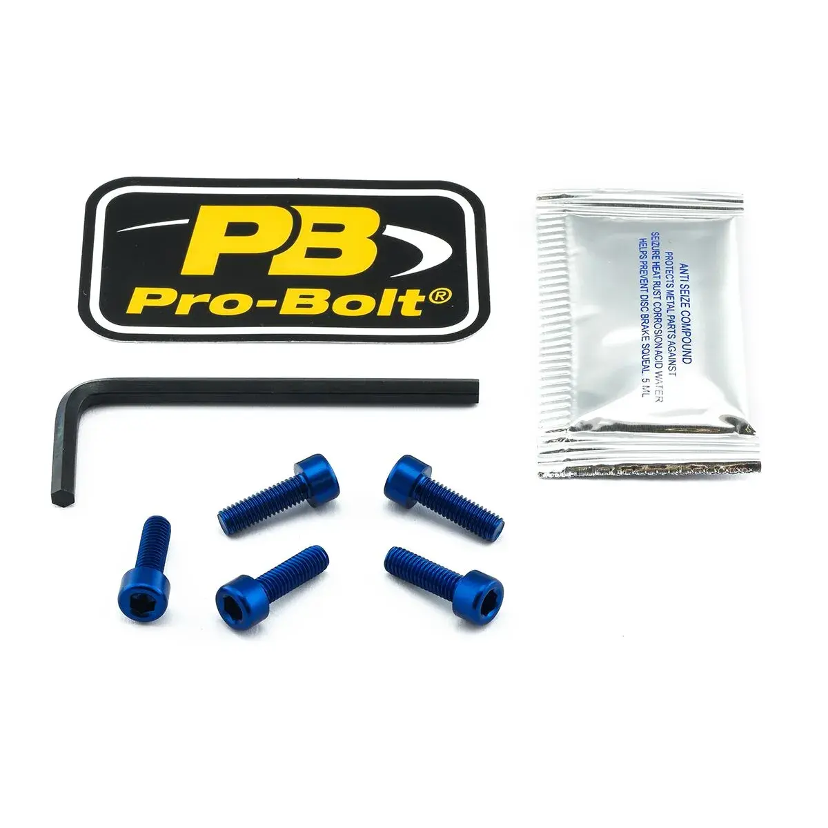 Kit de bouchon d'essence en aluminium PRO BOLT