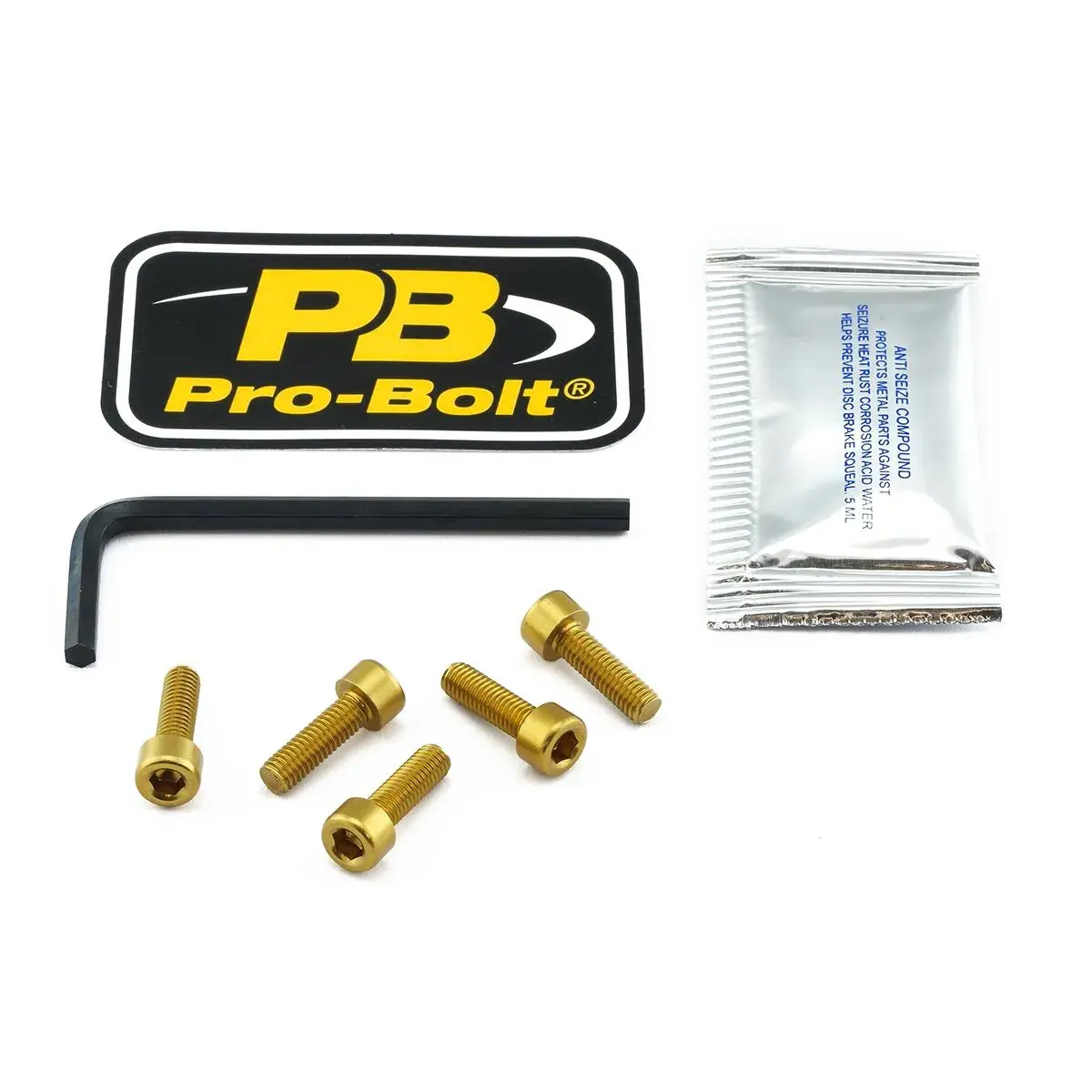 Kit de bouchon d'essence en aluminium PRO BOLT