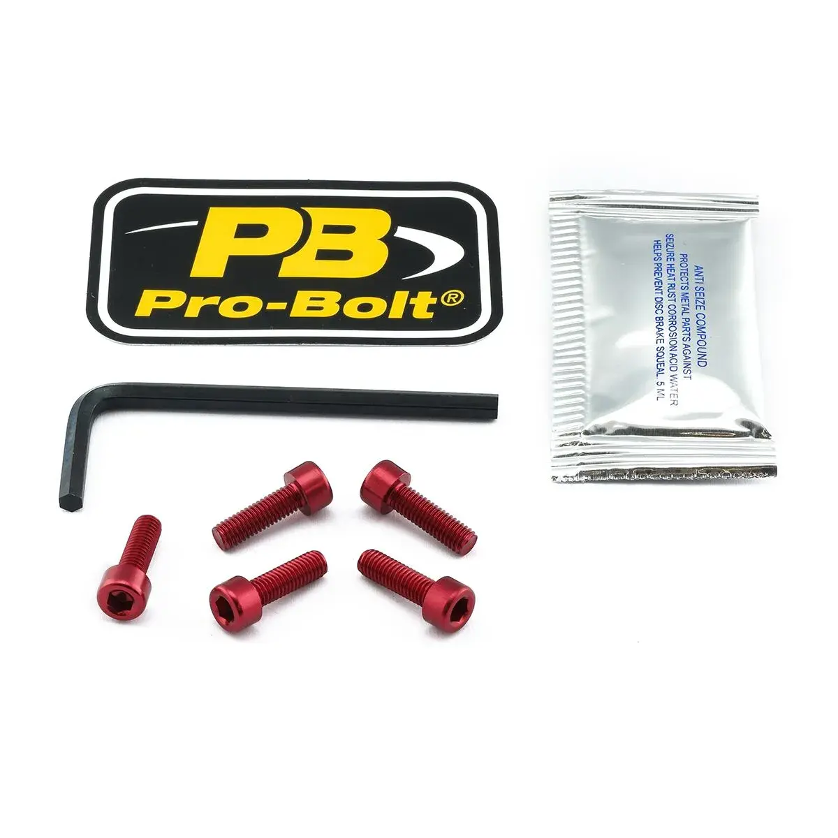 Kit de bouchon d'essence en aluminium PRO BOLT