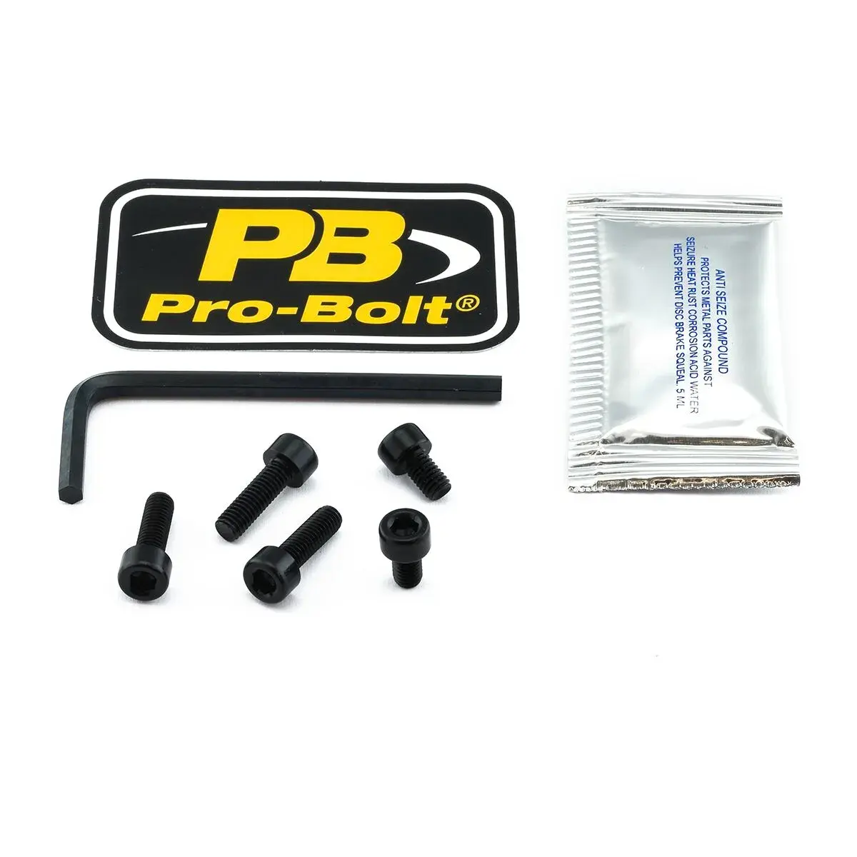 Kit de bouchon d'essence en aluminium PRO BOLT