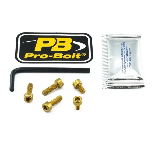 Kit de bouchon d'essence en aluminium PRO BOLT