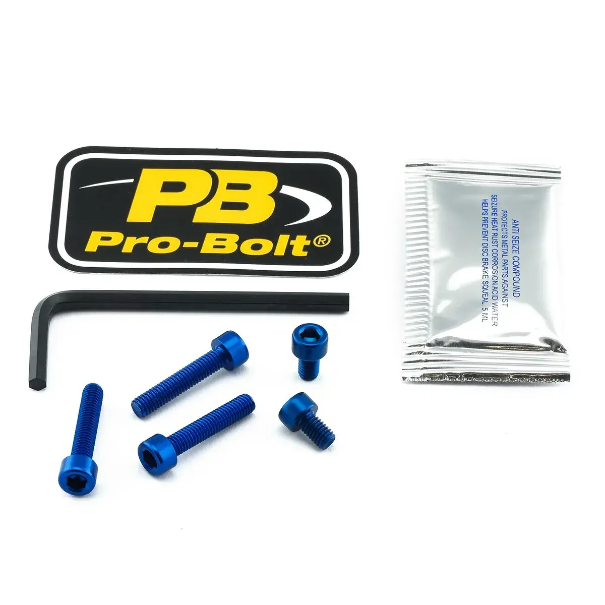 Kit de bouchon d'essence en aluminium PRO BOLT