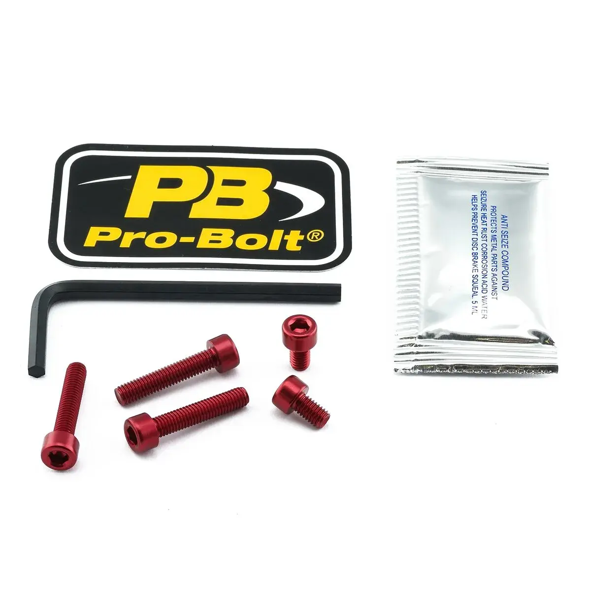 Kit bouchon d'essence aluminium PRO BOLT