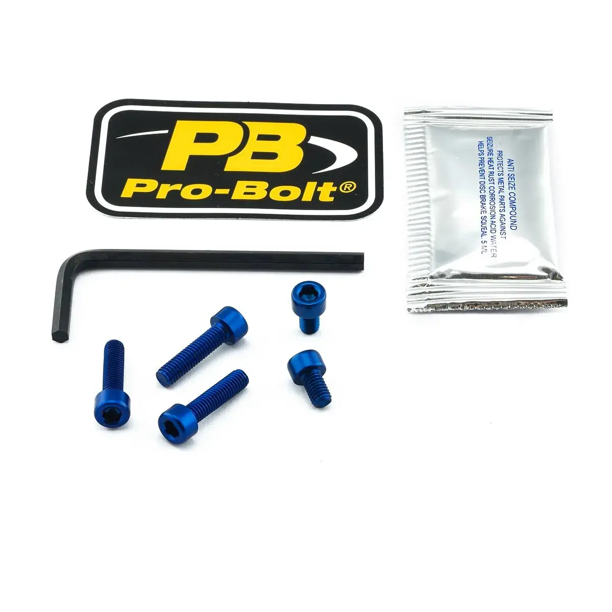Kit de bouchon d'essence en aluminium PRO BOLT