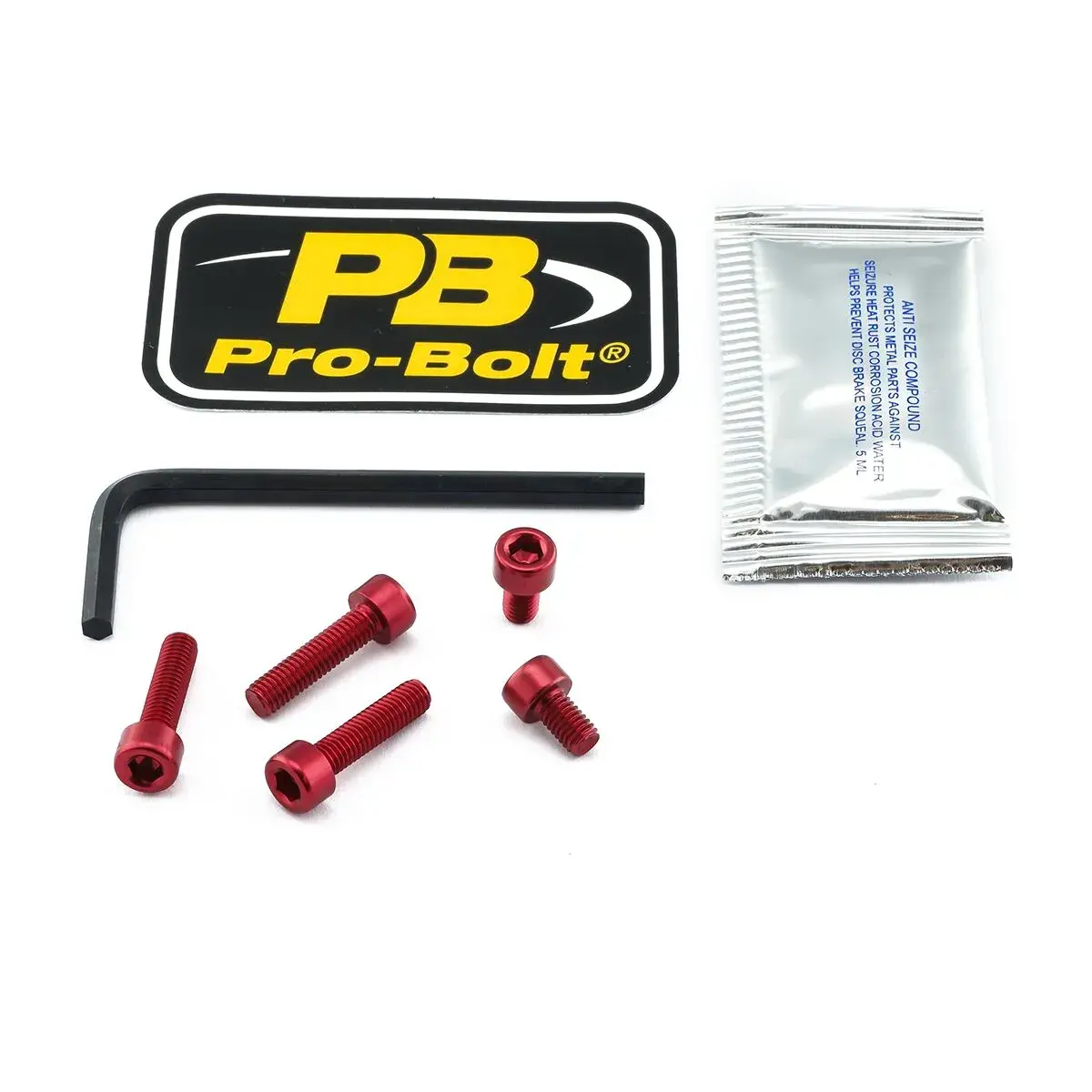 Kit bouchon d'essence aluminium PRO BOLT
