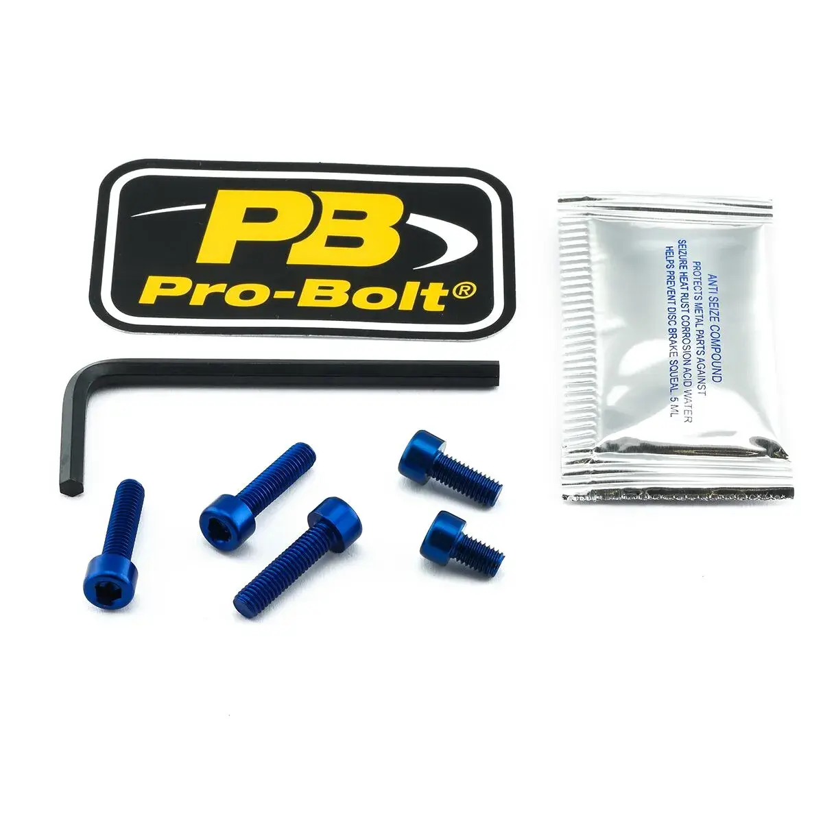 Kit de bouchon d'essence en aluminium PRO BOLT