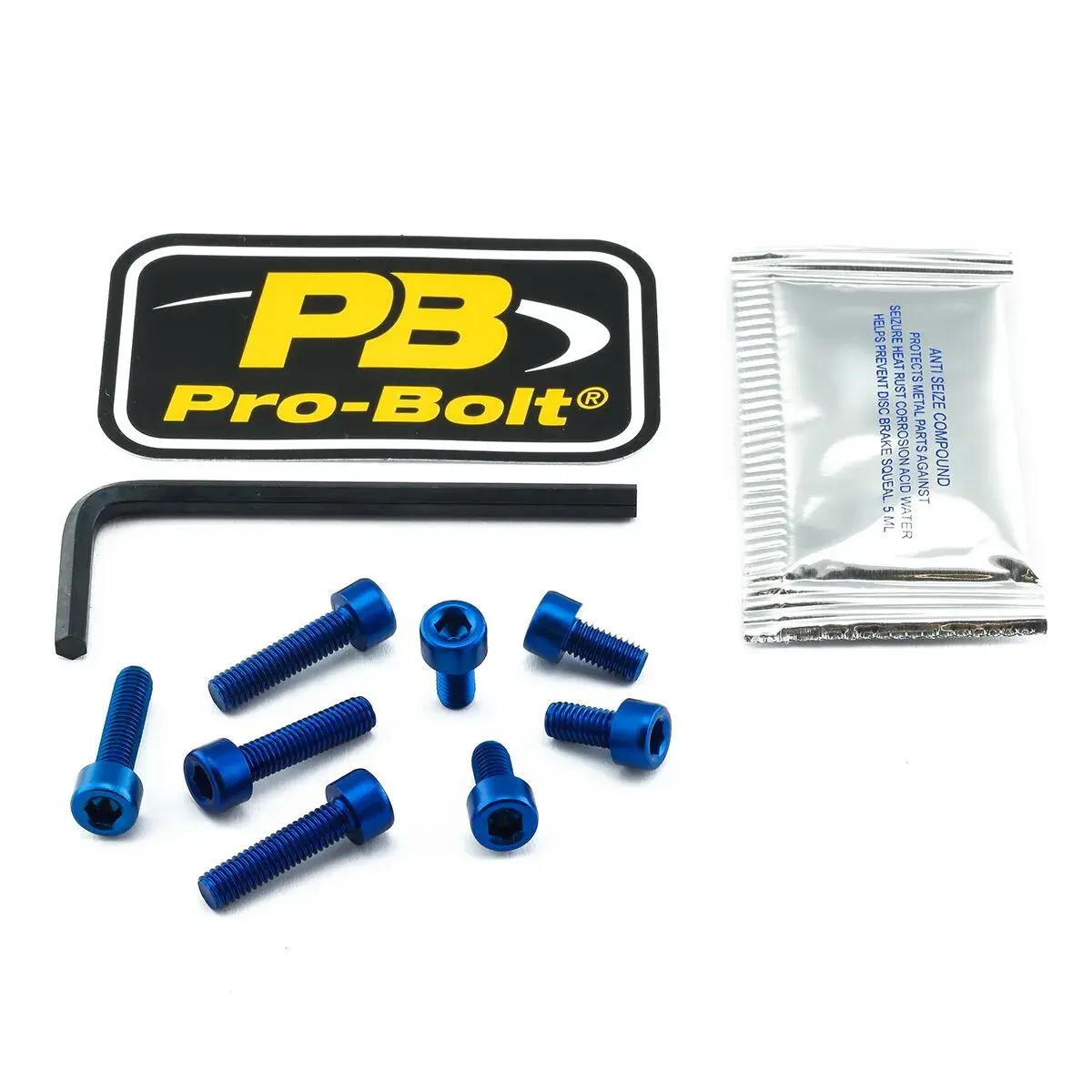 Kit de bouchon d'essence en aluminium PRO BOLT
