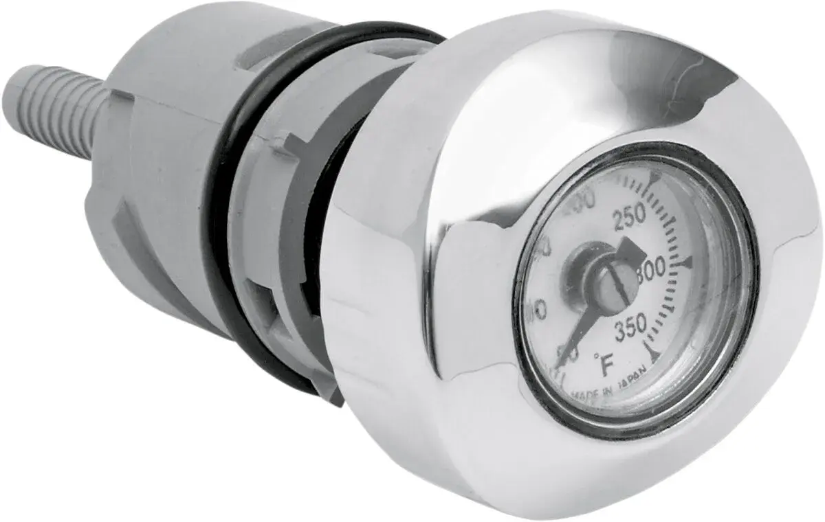Oil filler cap with temperature 04-19 XL Drag Specialties