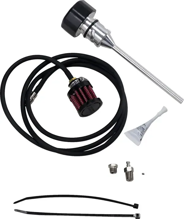 Feuling Parts 通风式机油尺 Dipstick vented BLK ST18+