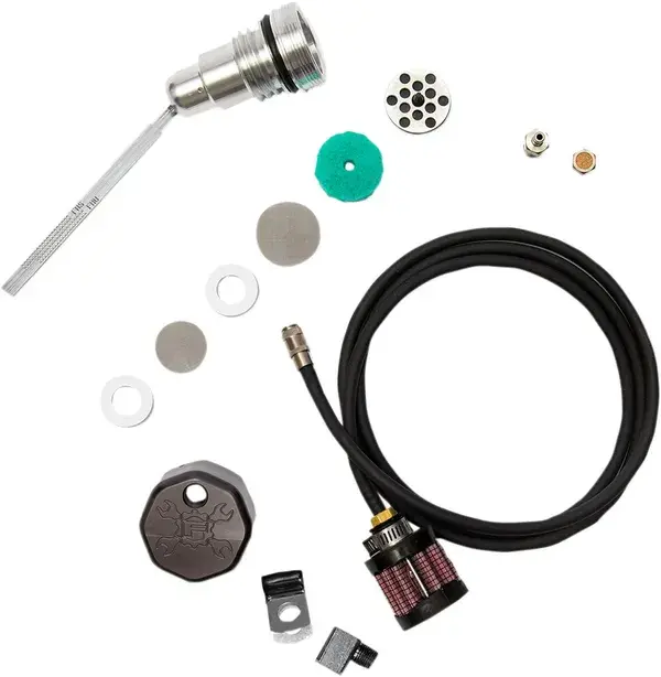 مقياس زيت مُهَوّى أسود Feuling Parts 06+ TC