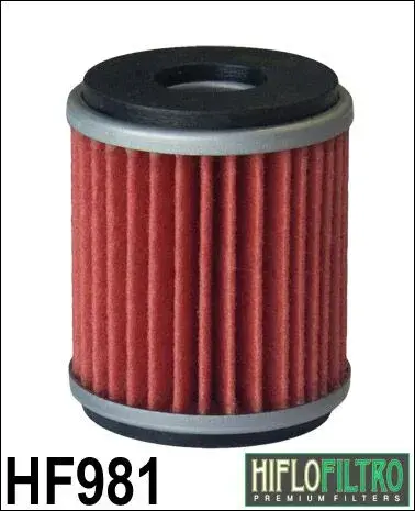 Filtre a huile maxiscooter adaptable yamaha 125 XMAX, xcity - MBK 125 skycruiser, cityliner (38X46MM) -Hiflofiltro HF981