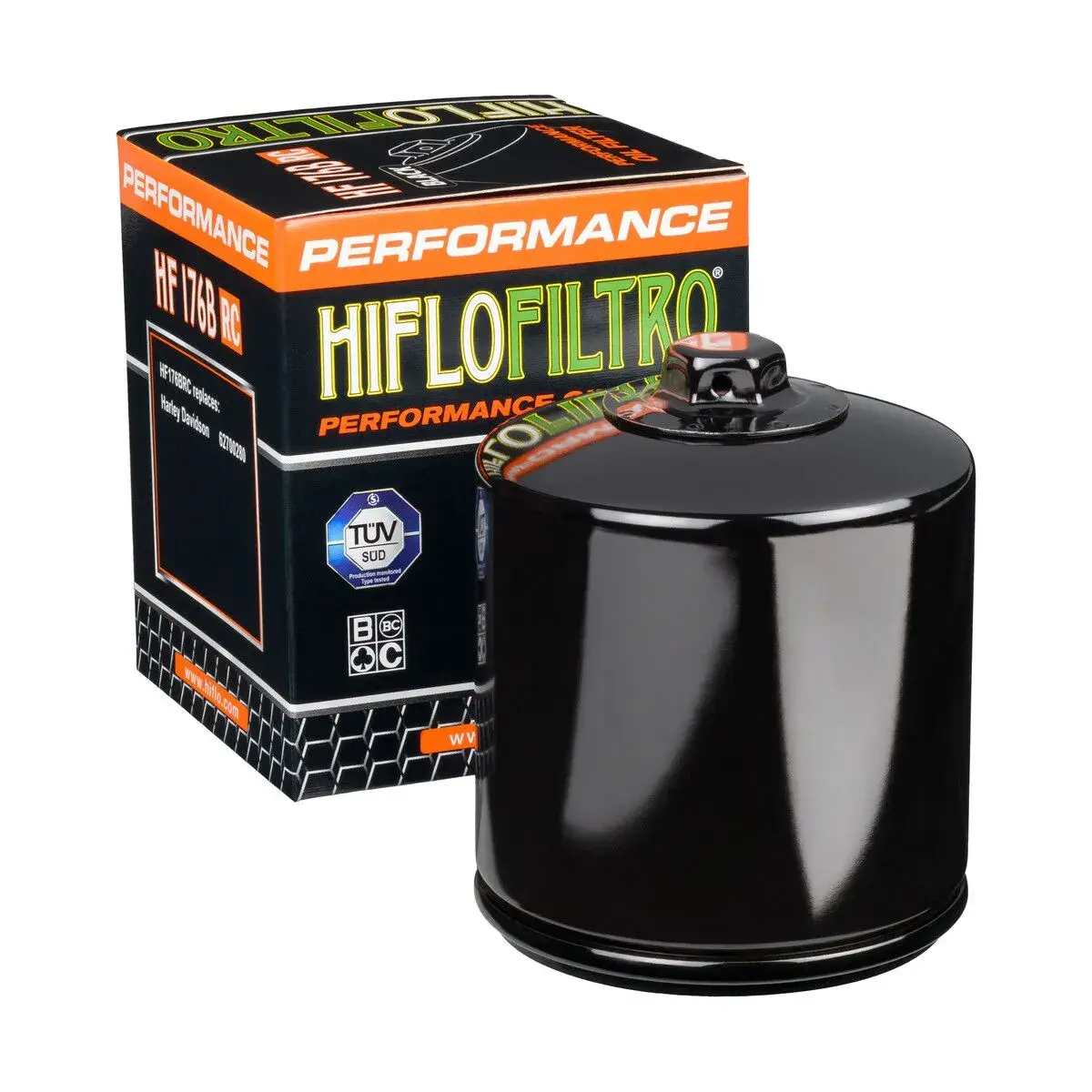 Filtre à huile Hiflofiltro HF176BRC Harley-Davidson 975 Nightster, 1250 Pan America, 1250 Sportster S