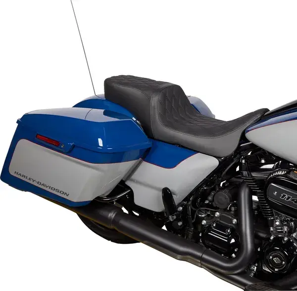 Dubbele zadel Performance Predator DRAG SPECIALTIES — zicht 3