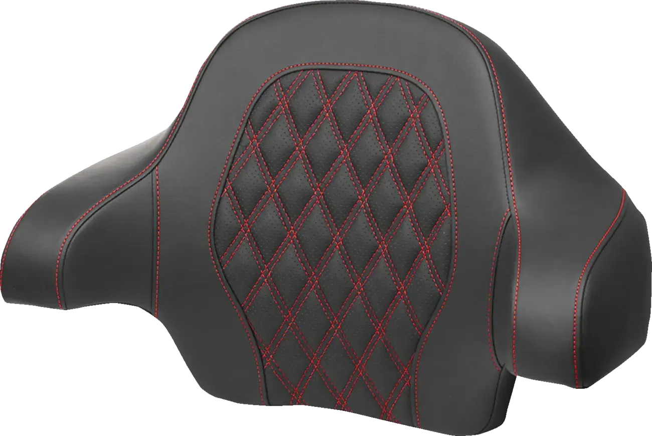 Saddlemen Tour Pak Pad LS Red Stitch