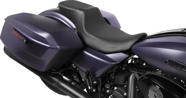DRAG SPECIALTIES Performance Predator Extended Reach Two-Up Seat — view 3