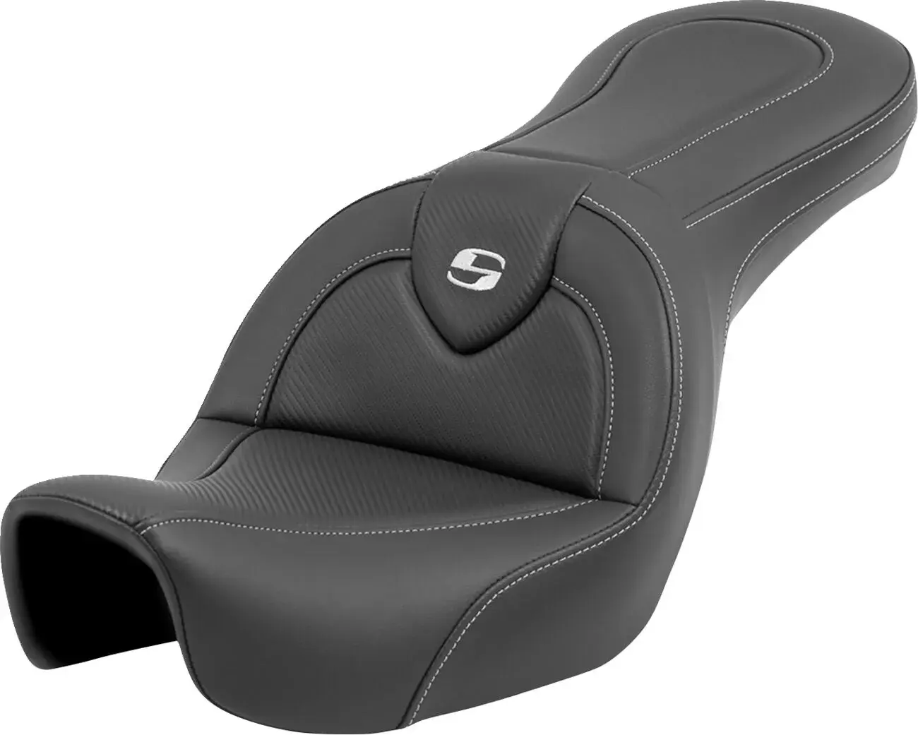 Saddlemen ロードソファ カーボンファイバーシート — シート